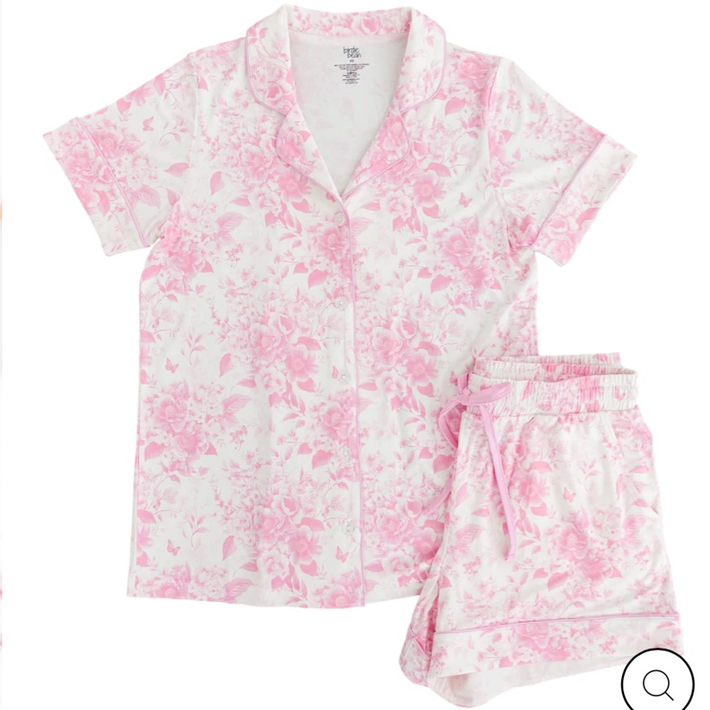 Women's Bamboo Pink Lounge Set